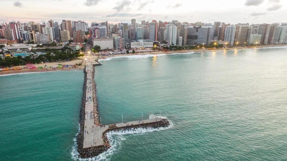 Flat Vista Mar No Meireles Na Beira Mar De Fortaleza 905 Exteriér fotografie